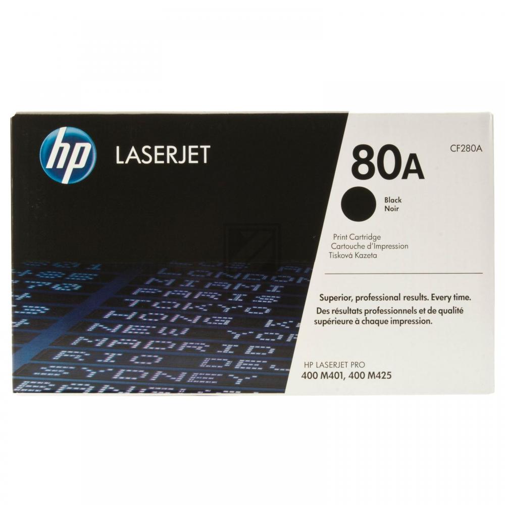 ORIGINAL HP Toner Schwarz CF280A 80A ~2560 Seiten