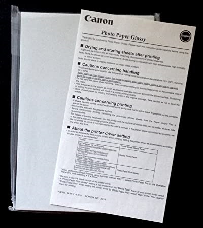 Canon Glossy Photo paper 10 x 15 cm, 50 Blatt, 10x15cm, (200g/qm) glanz, weiß